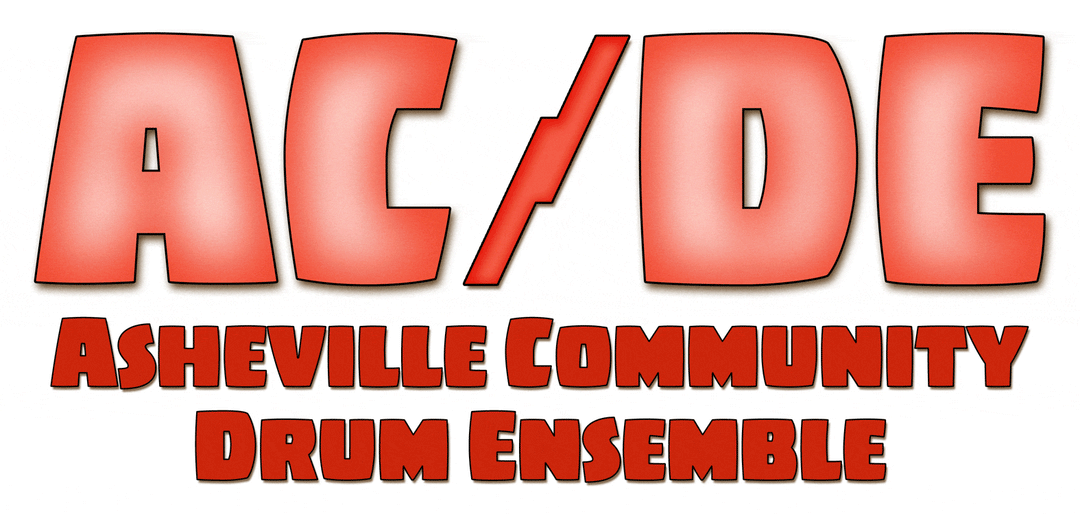 Announcing the Asheville Community Drum Ensemble (AC/DE)!
