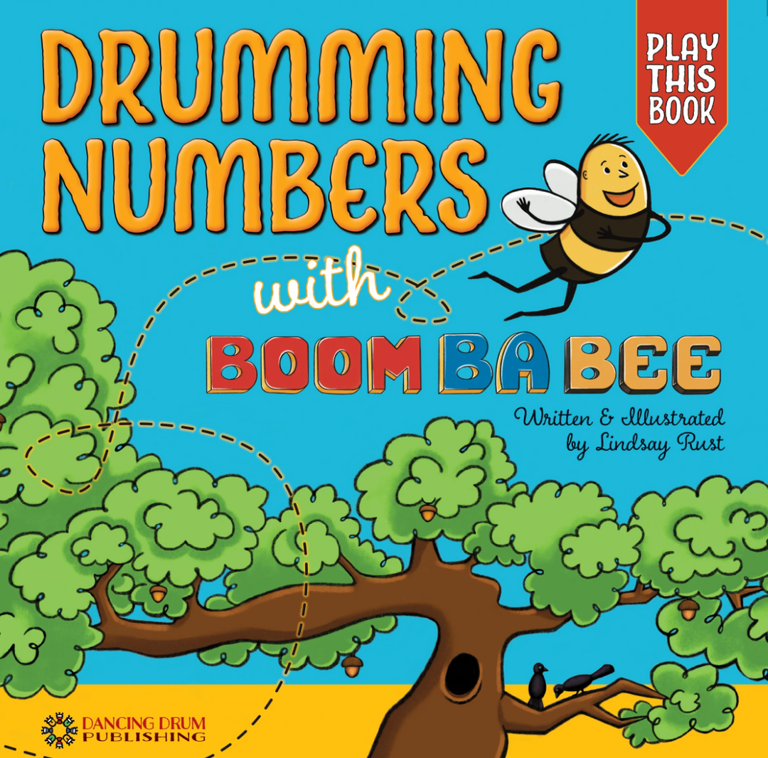 Check out our NEW BOOK for early childhood learners! "Drumming Numbers with Boom Ba Bee"