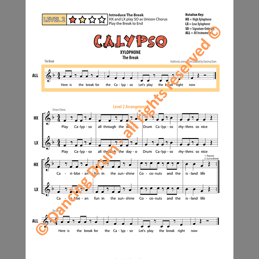 Calypso Xylophone Ensemble