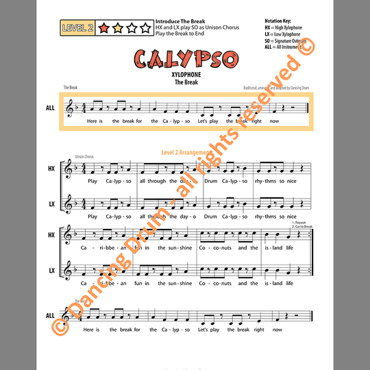Calypso Xylophone Ensemble