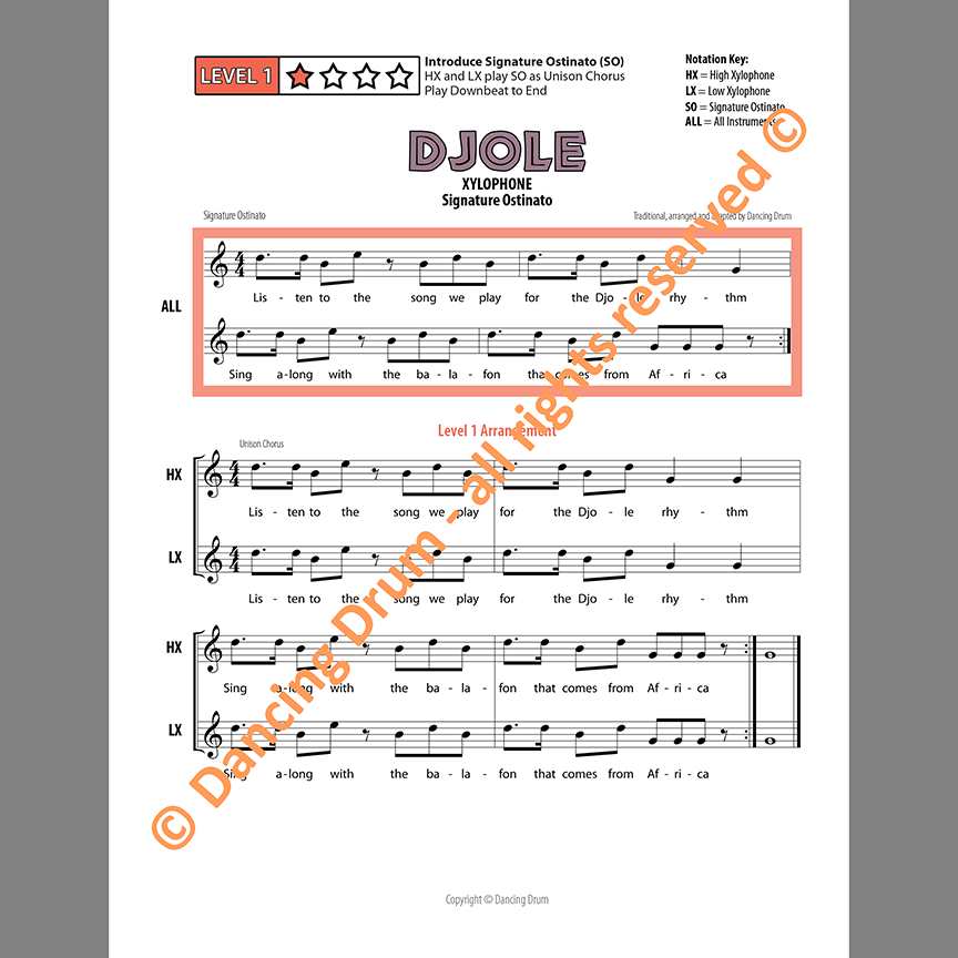 Djole Xylophone Ensemble