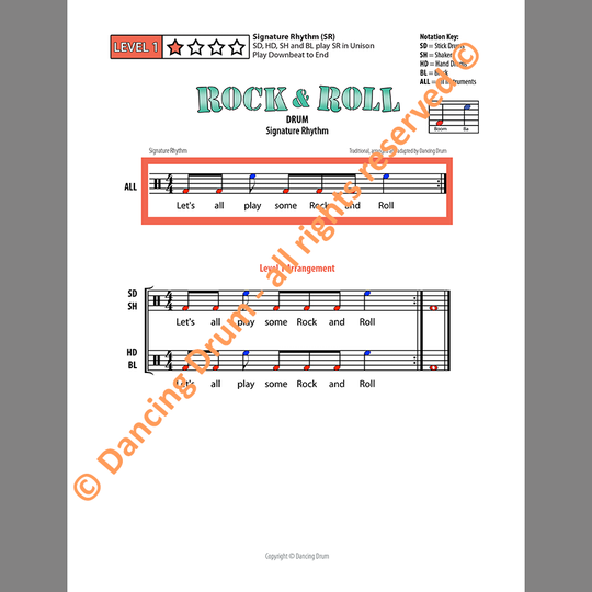 Rock-and-Roll Drum Ensemble