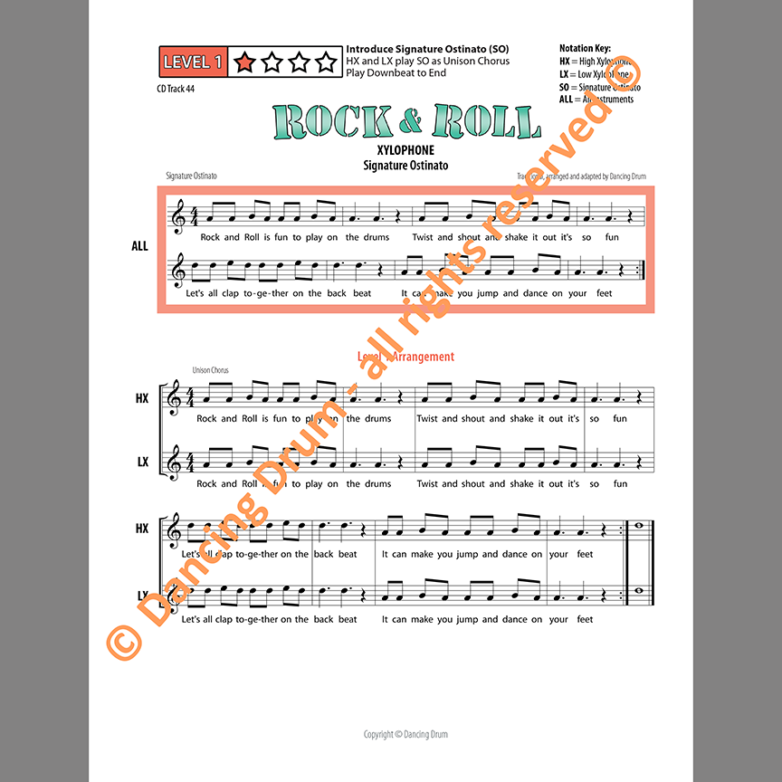 Rock-and-Roll Xylophone Ensemble