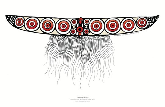 Bwa Butterfly Mask