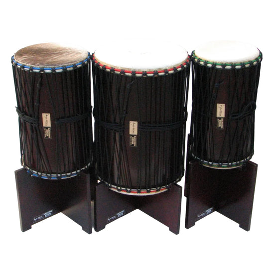 Set of 3 Djun-Djun Stands (Adult)