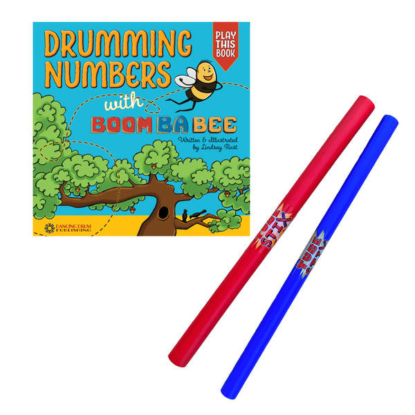 Book + TubeStix Pair (Red & Blue)