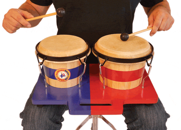BoomBa Bongo - Boom Sound, played with mallets