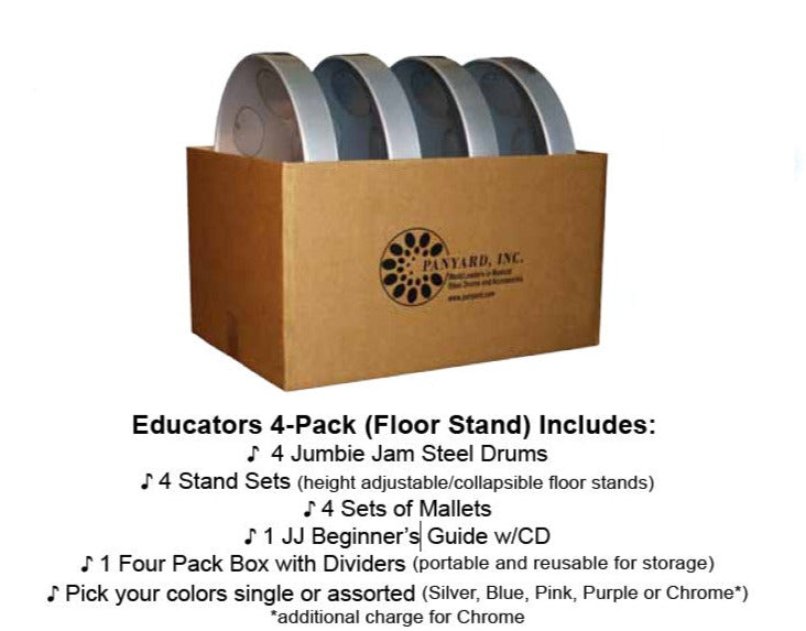 Jumbie Jam Educator 4-Pack
