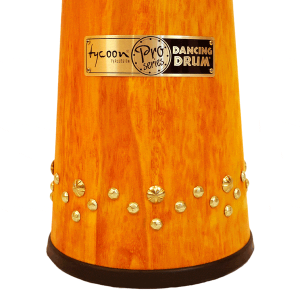Dancing Drum Pro-Series Djembe - Bling Detail